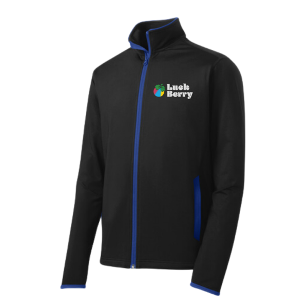Luck-Berry Mens Athletic Zip Up