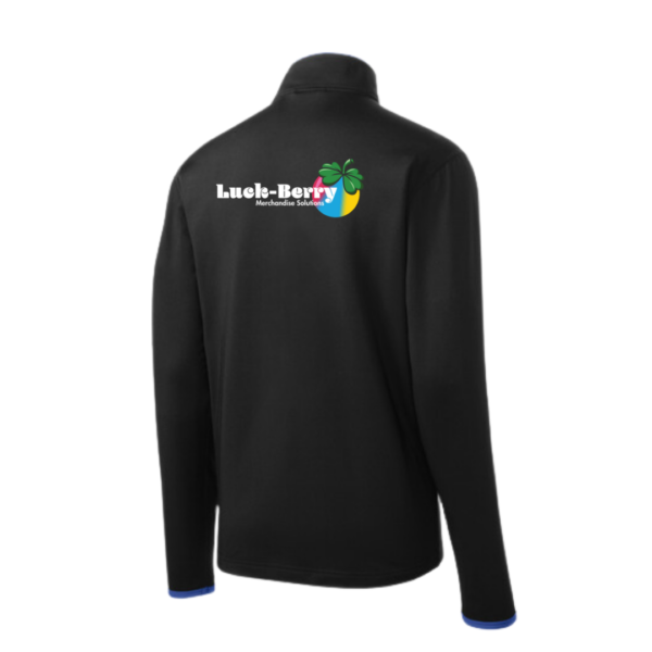 Luck-Berry Mens Athletic Zip Up (Double Print)