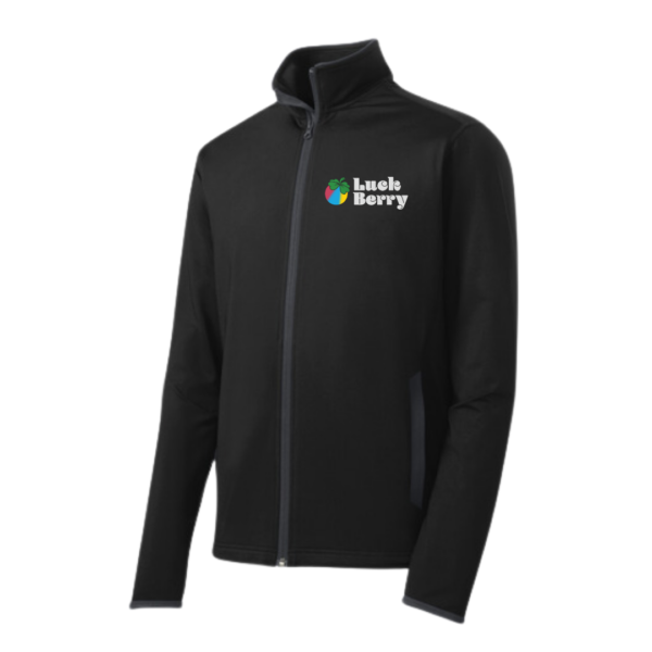 Luck-Berry Mens Athletic Zip Up