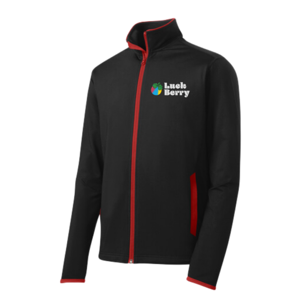 Luck-Berry Mens Athletic Zip Up