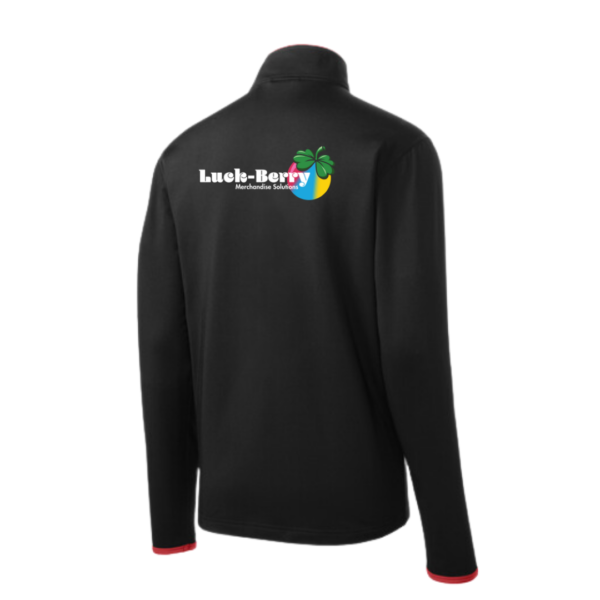 Luck-Berry Mens Athletic Zip Up (Double Print)