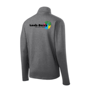 Luck-Berry Mens Athletic Zip Up (Double Print)