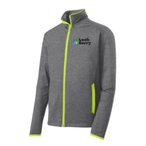 Luck-Berry Mens Athletic Zip Up