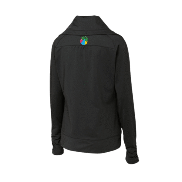 Luck-Berry Women's Athletic Zip Up (Double Print)