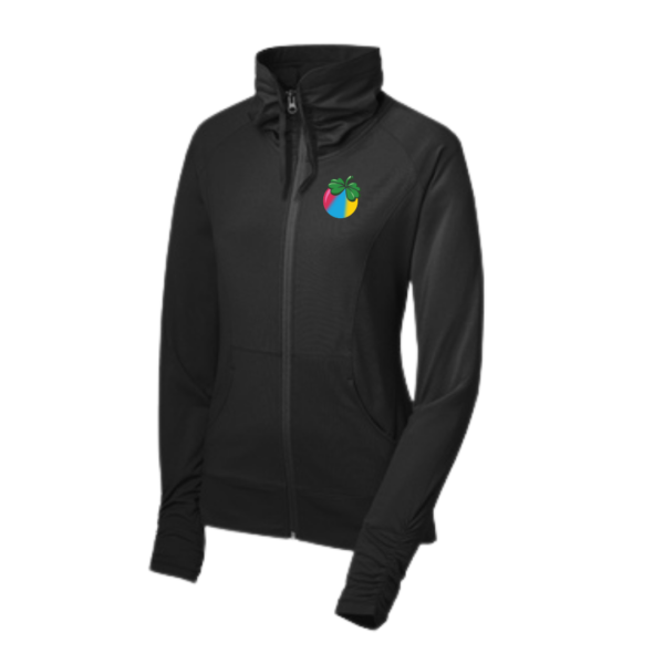 Luck-Berry Women's Athletic Zip Up