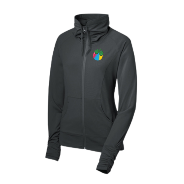 Luck-Berry Women's Athletic Zip Up