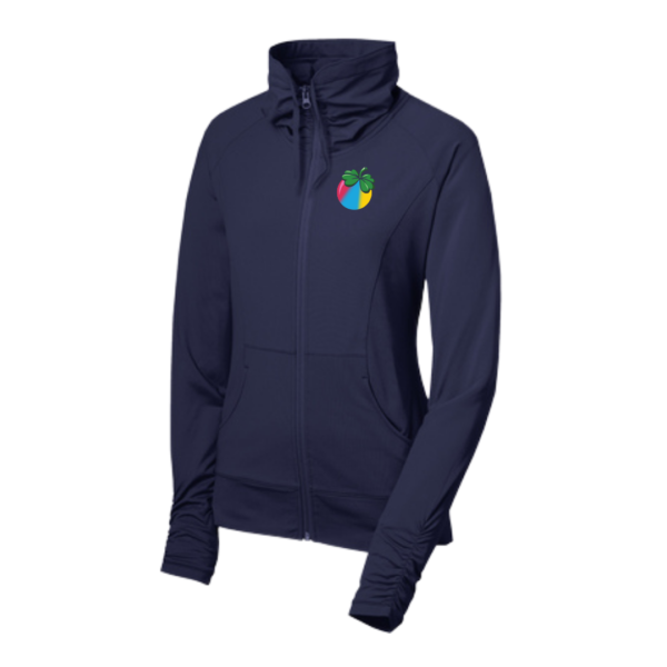 Luck-Berry Women's Athletic Zip Up