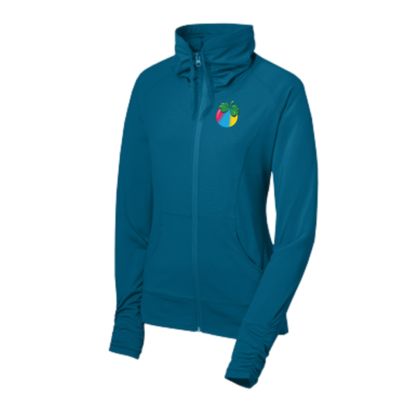 Luck-Berry Women's Athletic Zip Up
