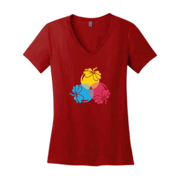Luck-Berry Women's V-Neck T-Shirt