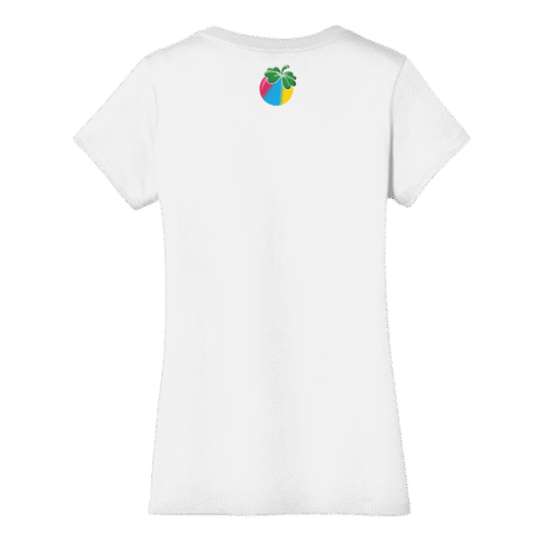 Luck-Berry Women's V-Neck T-Shirt (Double Print)