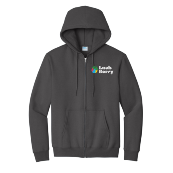 Luck-Berry Zip-Up  Hoodie